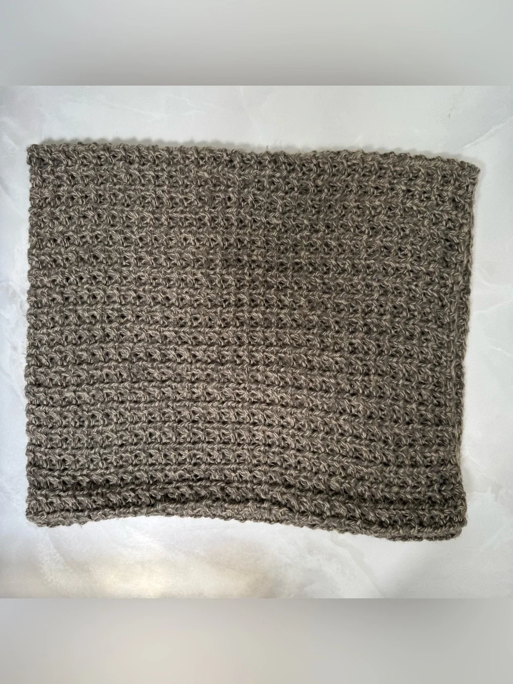 Frenchi knit infinity tube scarf